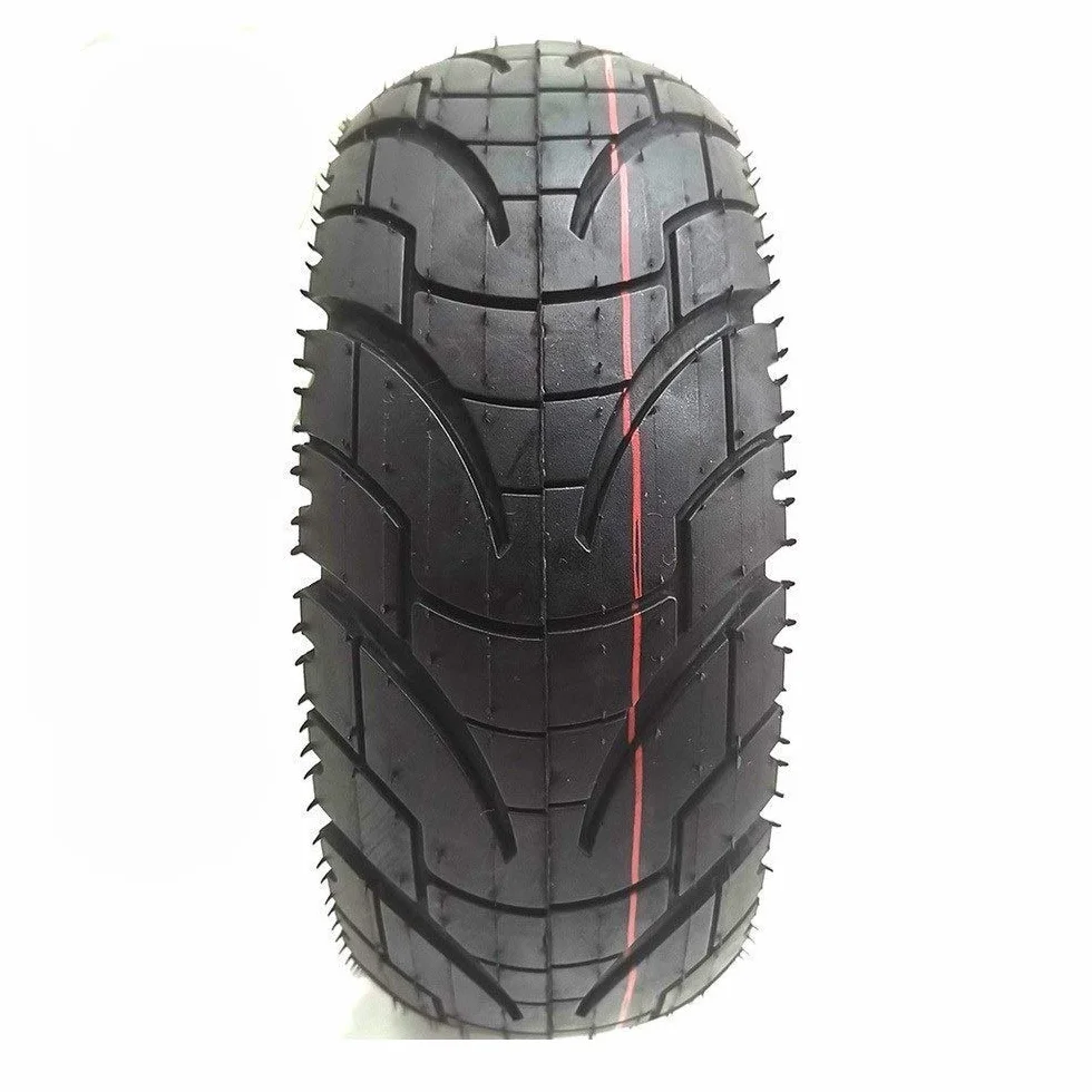 Neumáticos macizos Neumático sin cámara for patinete eléctrico de 10 pulgadas 80/65-6 dorado