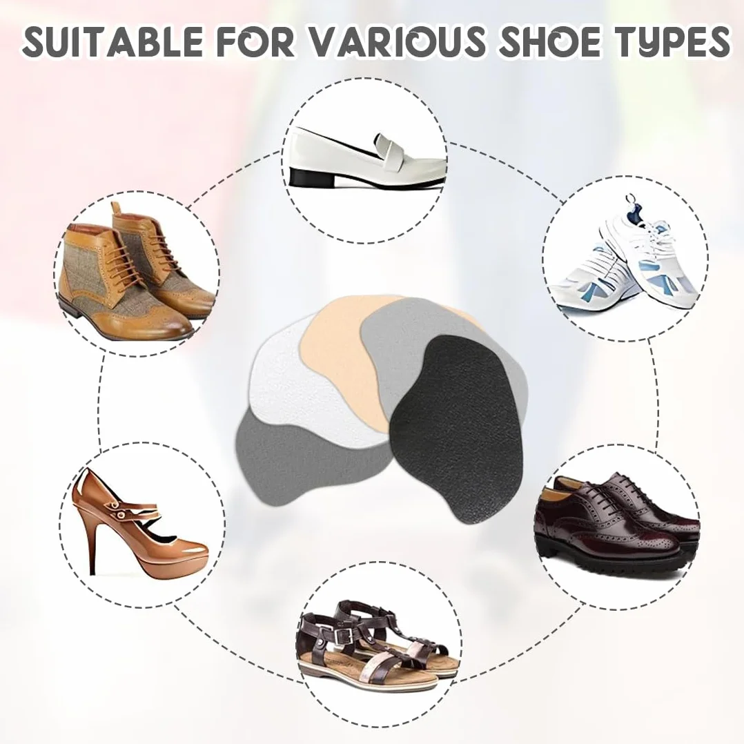 Pegatina reparacion zapatillas parche autoadhesivo talon zapato 30 piezas
