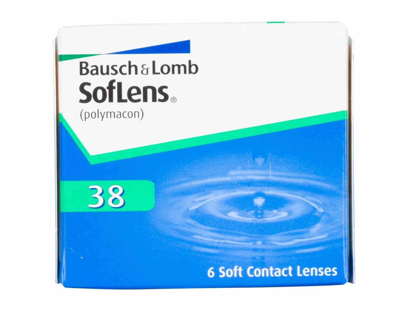 BAUSCH + LOMB SofLens 38 lentillas mensuales esféricas 6 uds 8.7 BC 14.00 DIA -06.50
