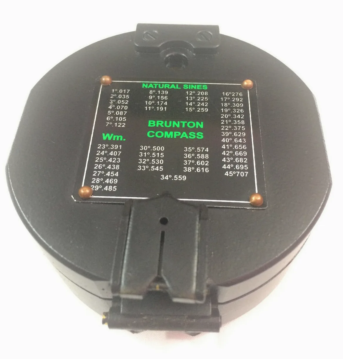 Brunton Brunton - Brújula de navegación con funda de piel