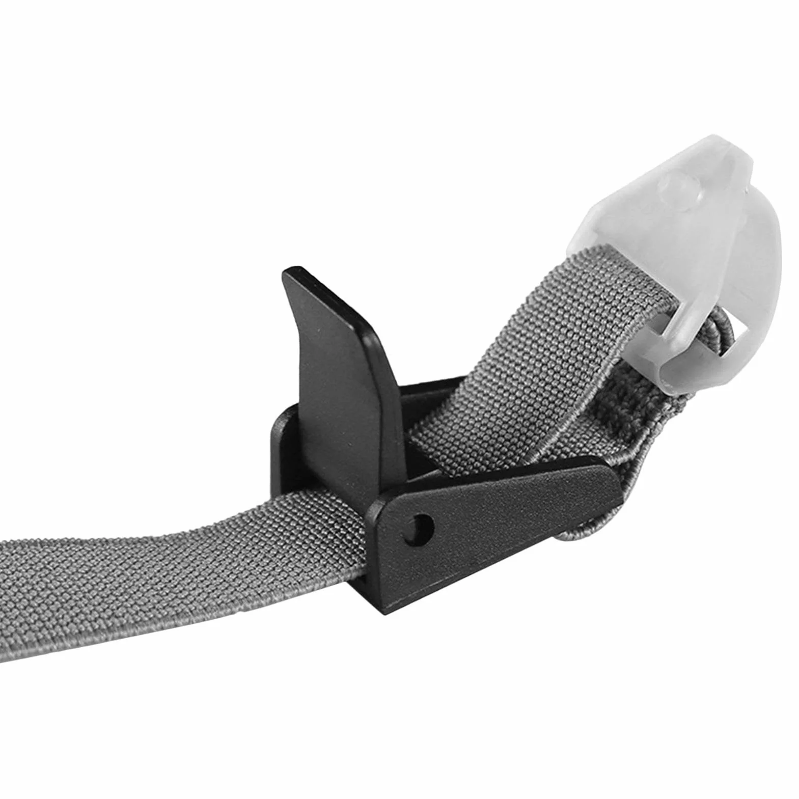 Correa de barbilla ajustable para casco de seguridad con hebilla protectora transpirable