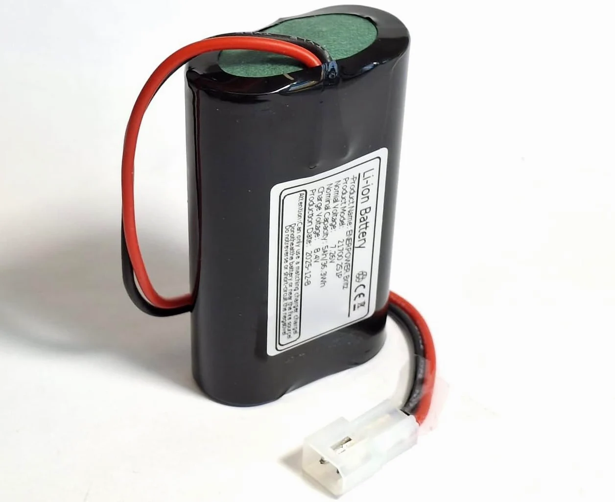 ENERpower Britz - Batería de ion de litio para linternas Lupine, MyTinySun, Sigma, 7,4 V, 5000 mAh, 2S1P