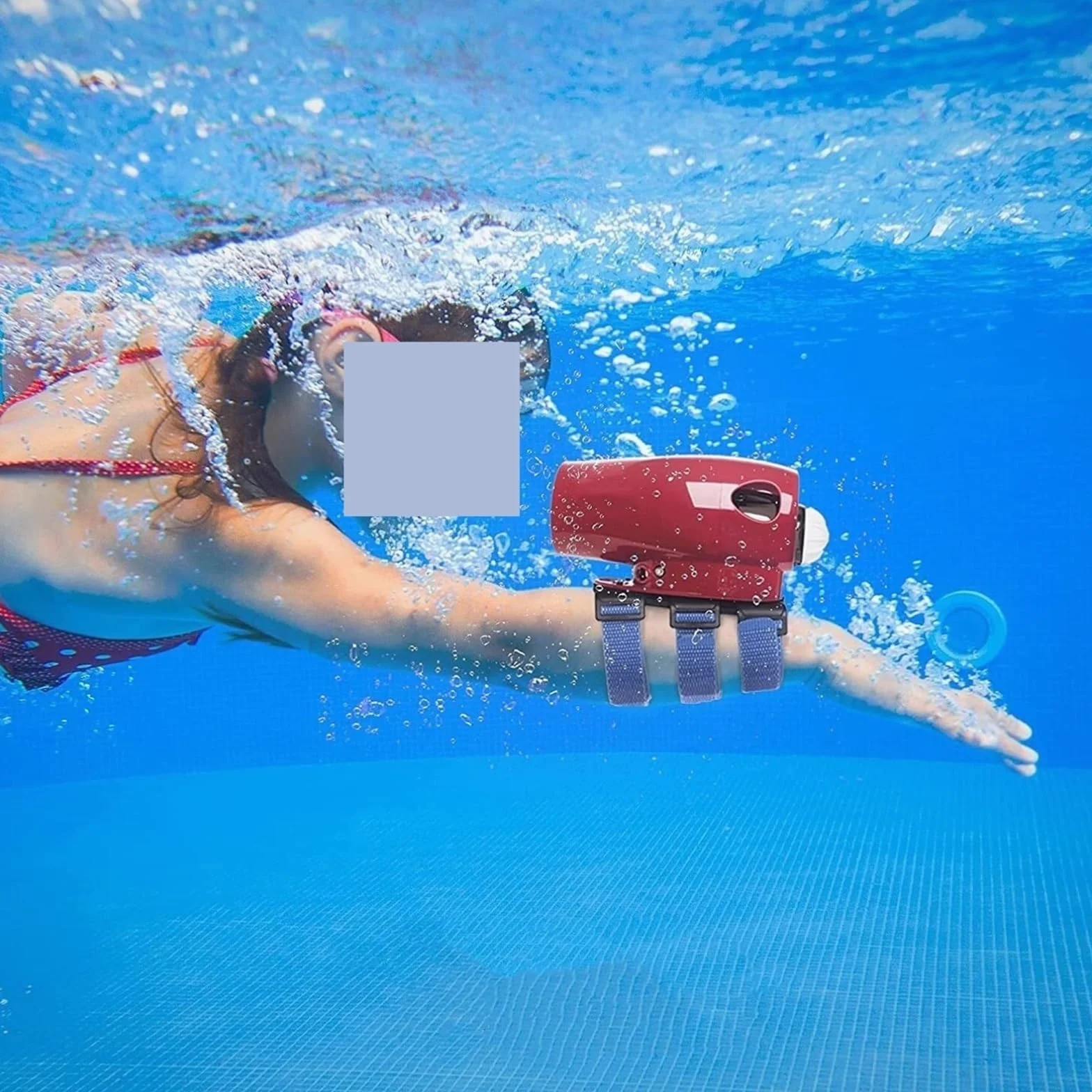 Scooter Submarino, Scooter Submarino Portátil, Elevador De Mano, Motor Barco Inflable para Piscina, Buceo, Snorkel En Agua para Adultos