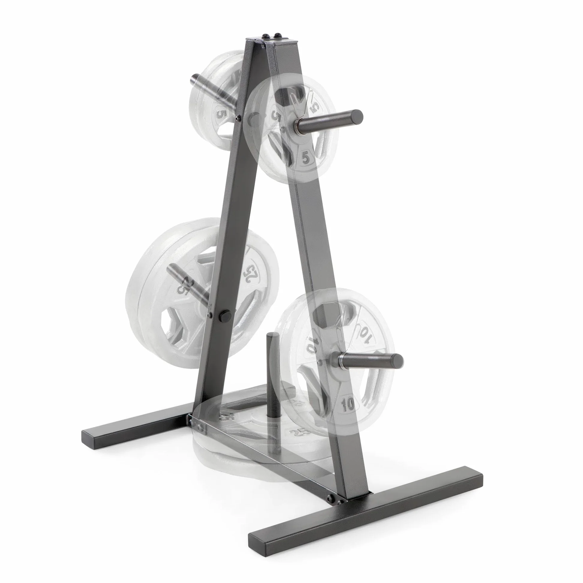 Marcy Árbol de placas de peso estándar para placas de 1 pulgada para gimnasio en casa, 300 libras. Capacidad máxima PT-5733.
