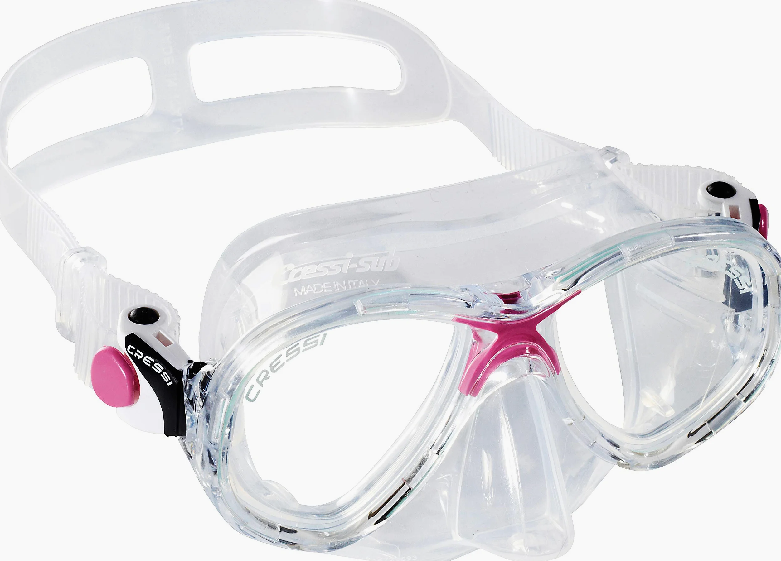 Cressi Marea VIP Junior Snorkelling Set Pink DM1000064 Colour - Clear/Pink