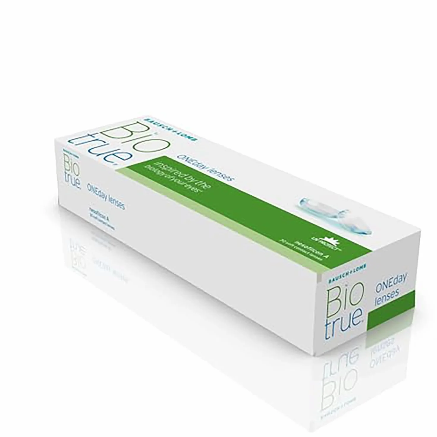 BAUSCH + LOMB Biotrue ONEday lentillas diarias esféricas 30 unidades 8.6 BC 14.20 DIA -02,50