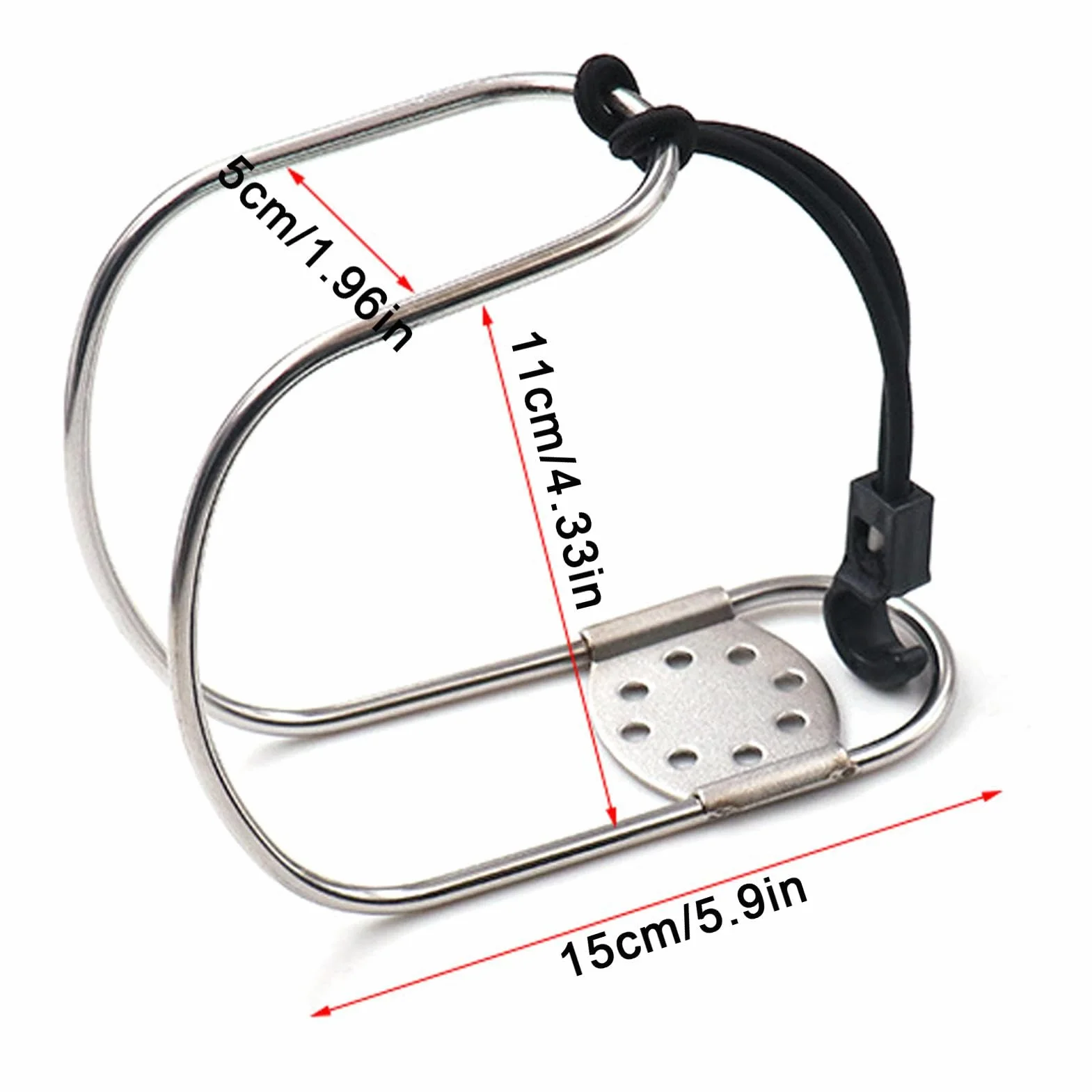 Soporte de Anillo Salvavidas de Herradura | Soporte de Herradura Ajustable para Salvavidas | Soporte de Salvavidas Resistente al Desgaste, Soporte de Salvavidas Multiusos para Barcos,