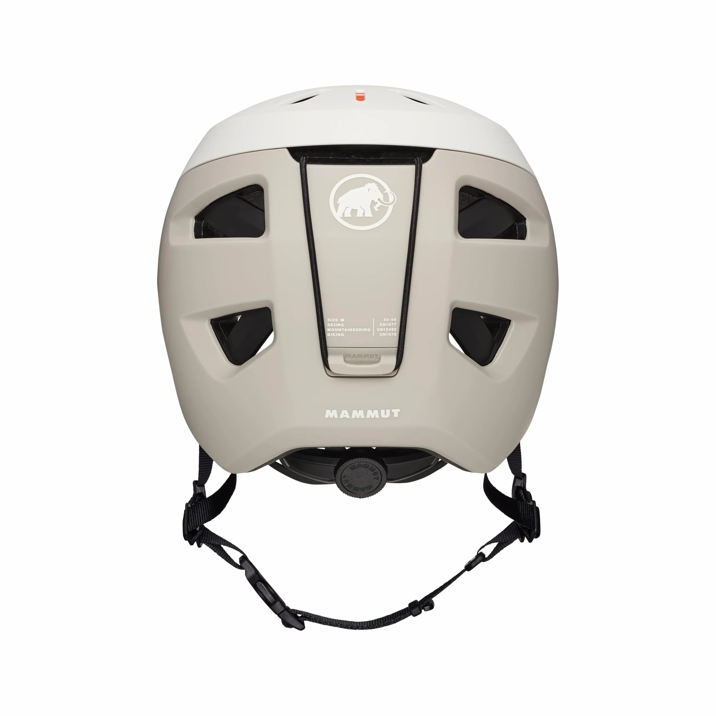 Mammut Casco Haute Route | para esquí, Ciclismo y Escalada, Accesorios de montaña | Blanco-Savannah, 51-55 cm