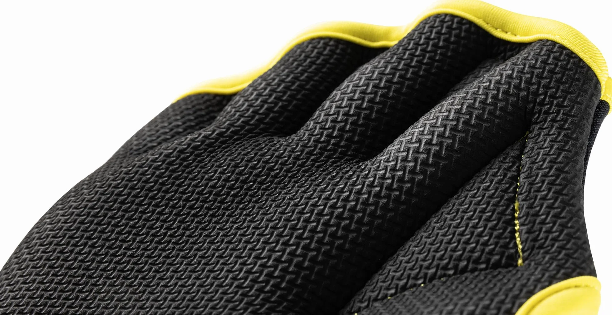 CRESSI Aqua Boost Swim Gloves Black/Yellow - Guantes Palmeados Unisex Neopreno Ultraspan Negro/Amarillo con Correa, para Natación, Entrenamiento Brazos, Espalda y Hombros, Aquafitness, Aquagym