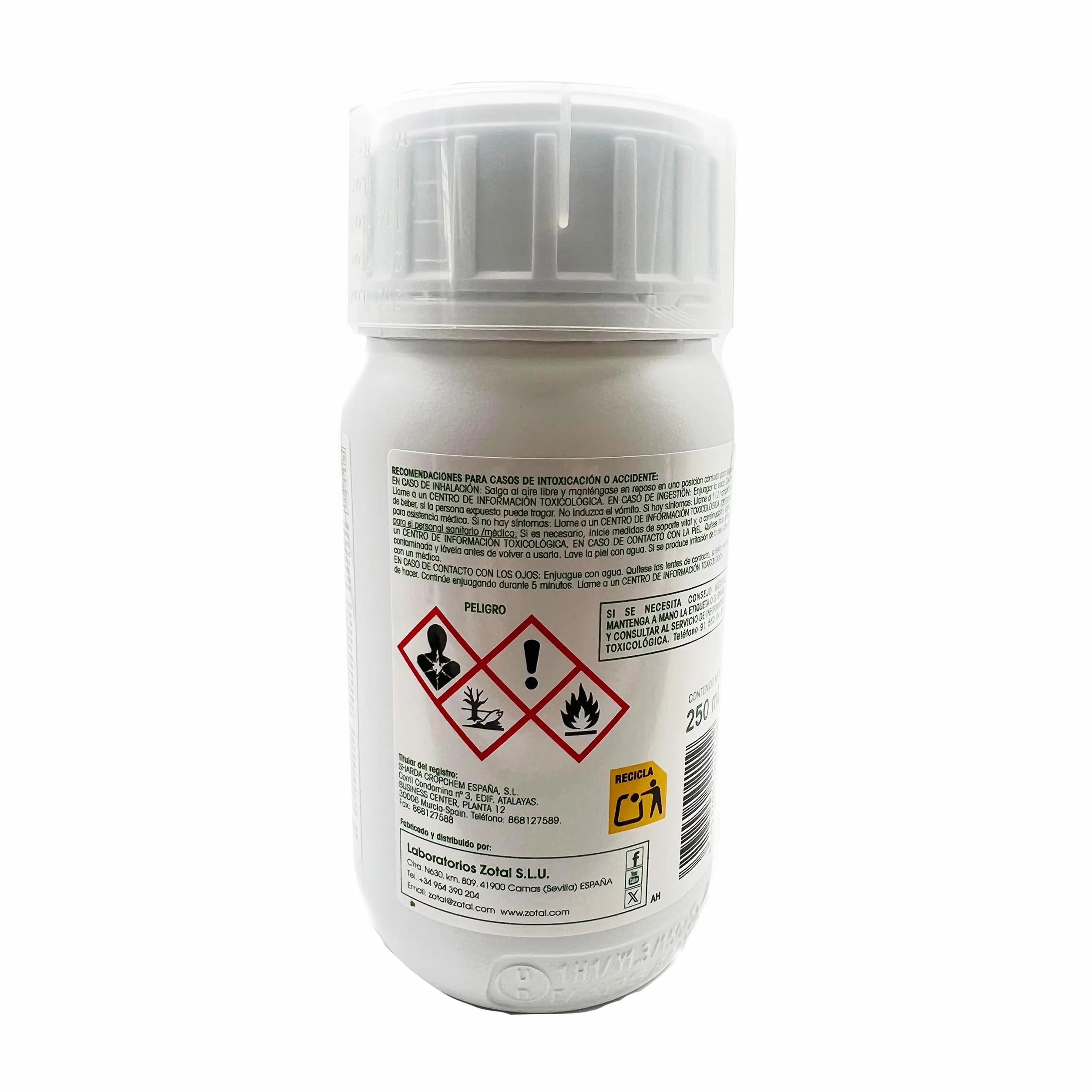 Zotal Insecticida Insectos Voladores y Rastreros 250 ml Efecto Residual