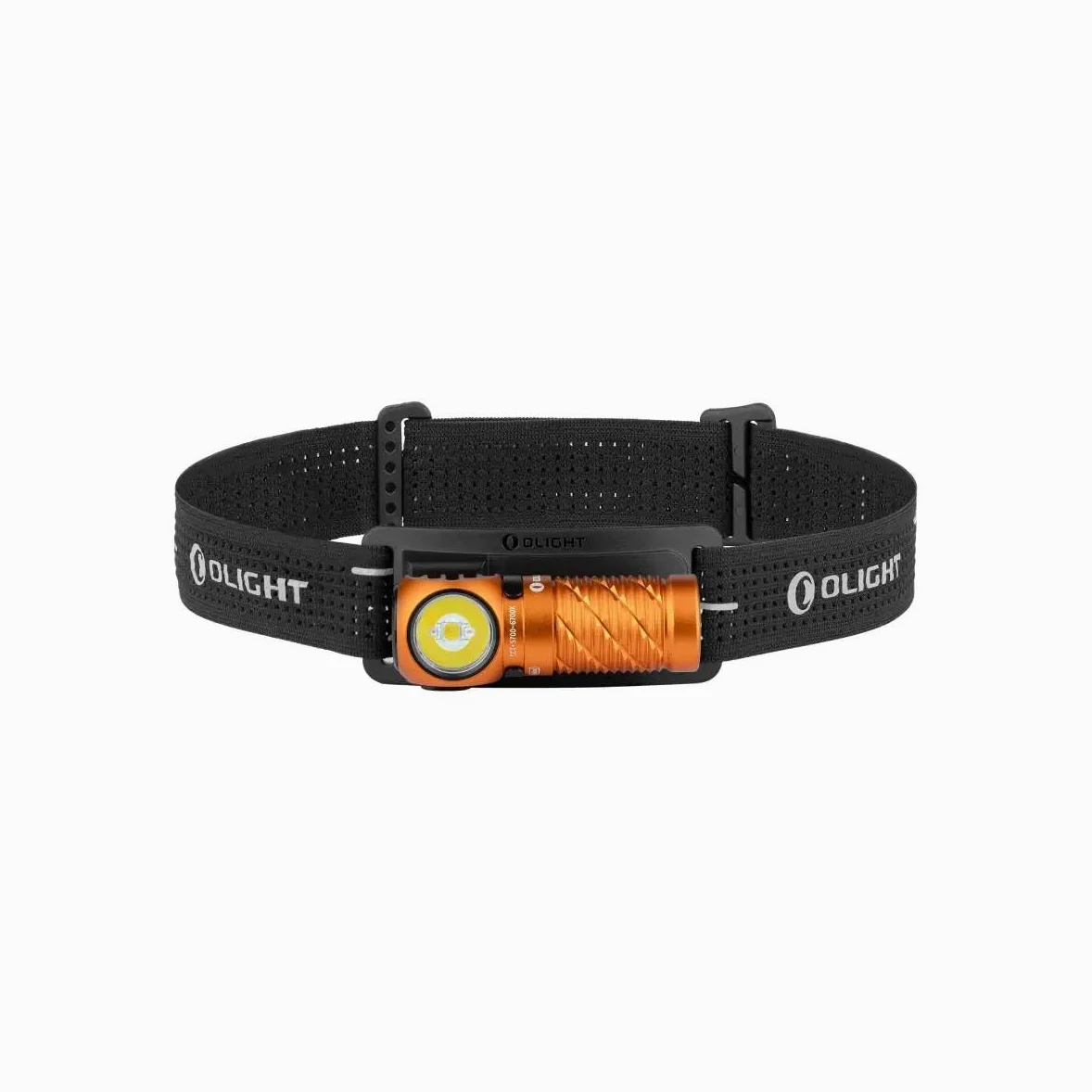 OLIGHT Perun 3 mini linterna frontal LED recargable, 1250 lúmenes, muy brillante, con luz roja y 8 modos de luz, IPX8, resistente al agua, ideal para exteriores, pesca, emergencia, color naranja