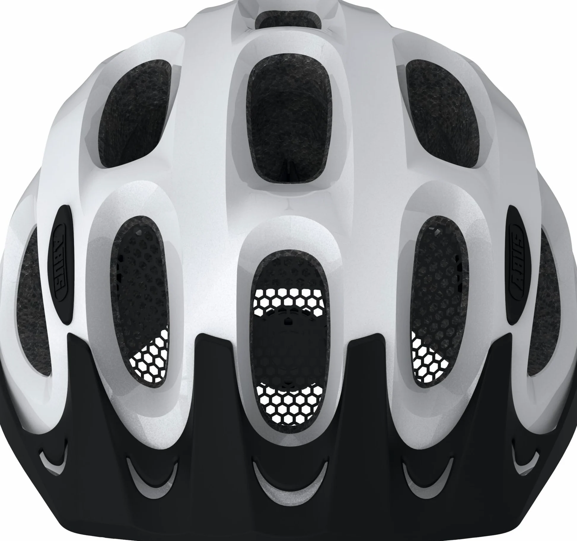 ABUS Casco urbano Youn-I ACE - con luz trasera LED integrada - casco para bicicleta de uso diario - para hombres y mujeres - blanco brillante, S (48-54 cm) | Casco Unisex Adulto, Sistema Zoom Evo Adult, 17 Entradas de Ventilación, Carcasa EPS y PC