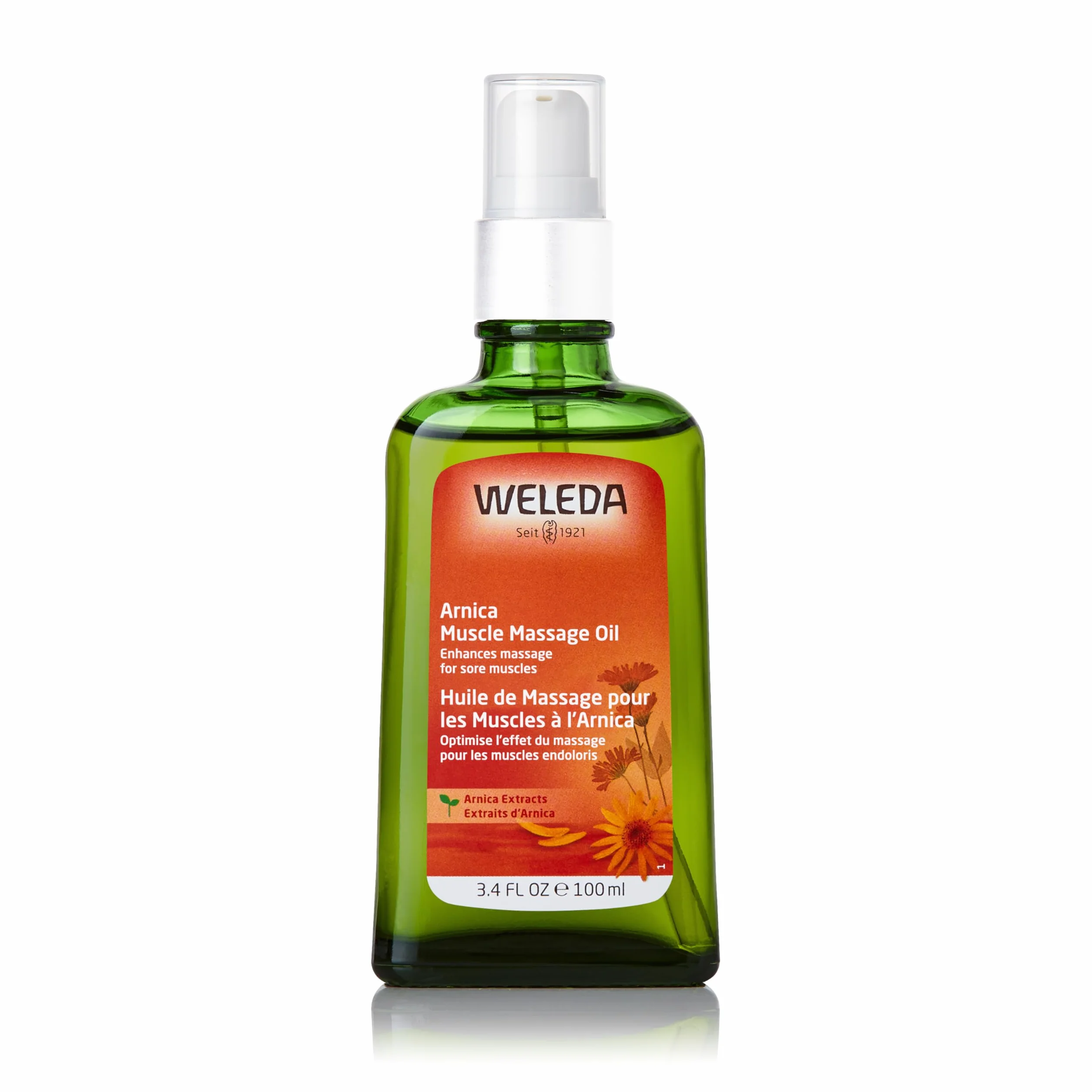 WELEDA Aceite de masaje de árnica 100 ml preparación recuperación deportiva
