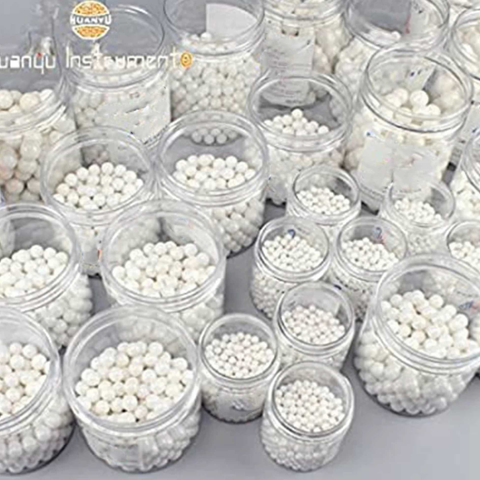 Huanyu Bolas de pulido estabilizadas itrio 1500g del óxido de circonio para el molino de bola planetario del laboratorio