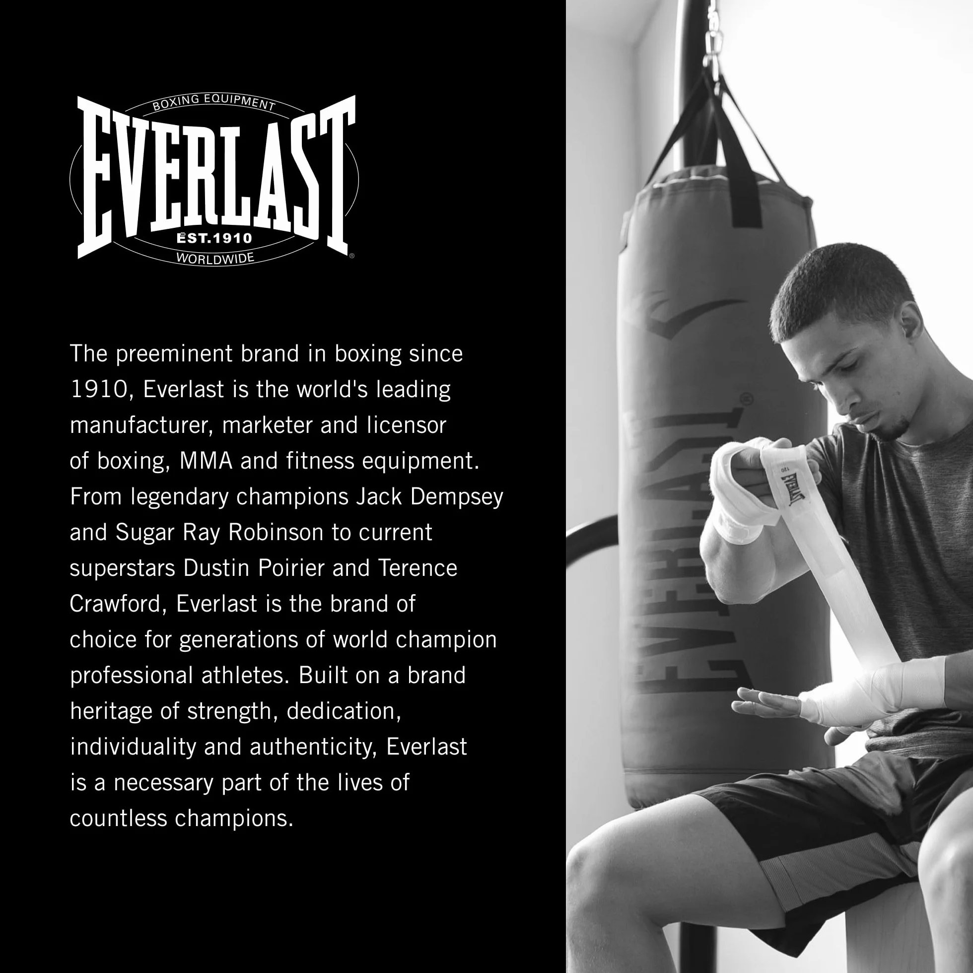 Everlast Saco de Boxeo Inflable, Principiantes y Fitness, Portátil con Gráficos, Base Rellenable, Bomba Pie, Altura 132 cm