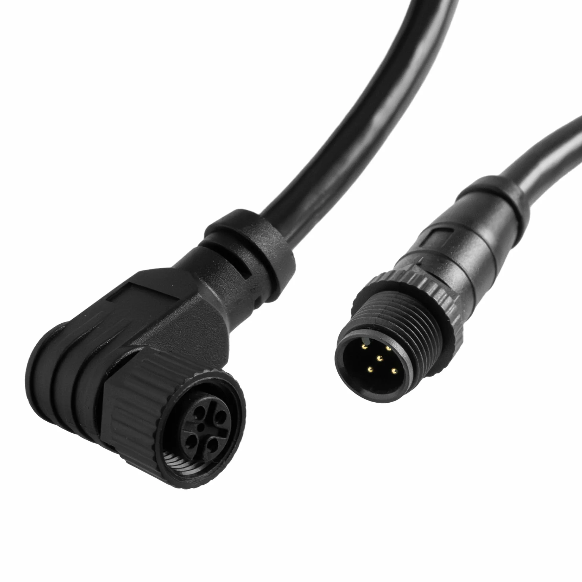 Adapter Universe Cable con conector acodado para redes NMEA 2000 ángulo recto N2K Lowrance Garmin Navico Simrad B G