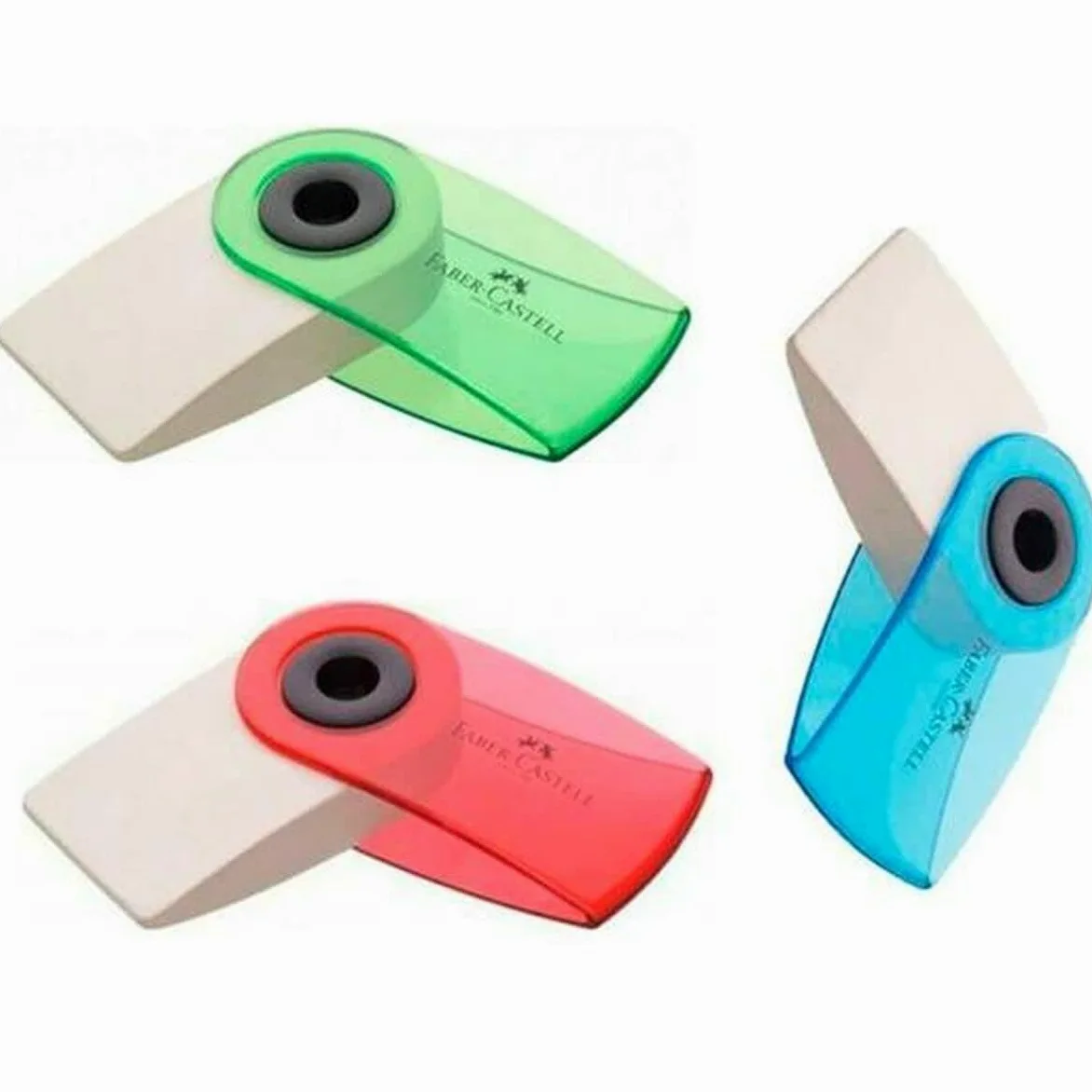 Goma de borrar Faber-Castell Sleeve Mini (24 Unidades)