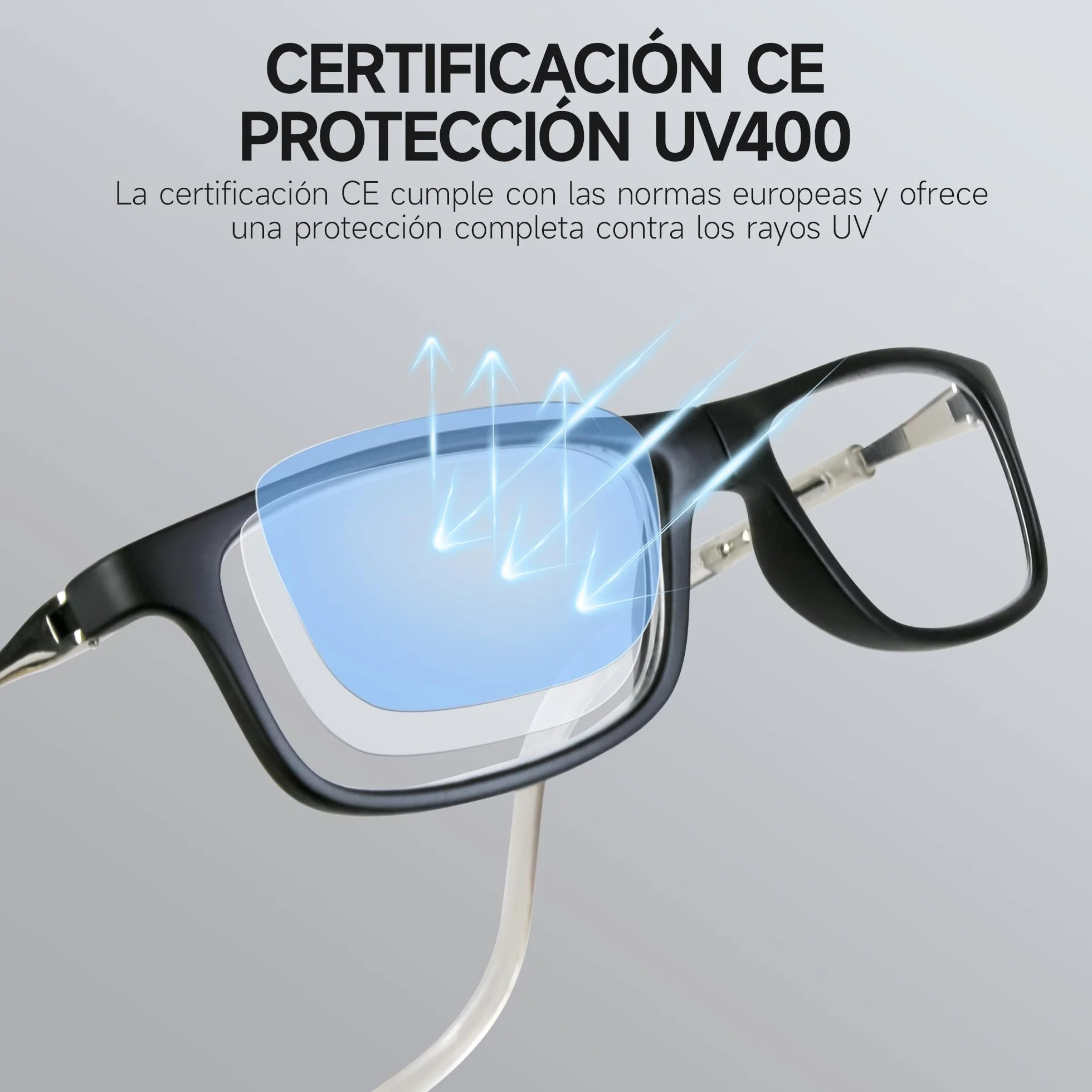 NEW VISION Gafas Presbicia Hombre Cierre Imán Longitud Ajustable NV2904