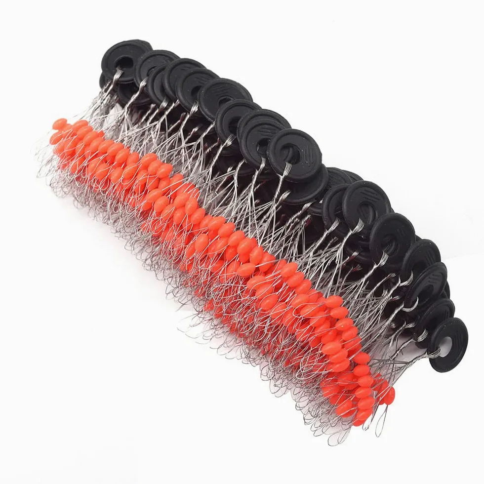 600 tapones de pesca Bobber, 6 en 1, material de silicona suave, topes flotantes para plomos