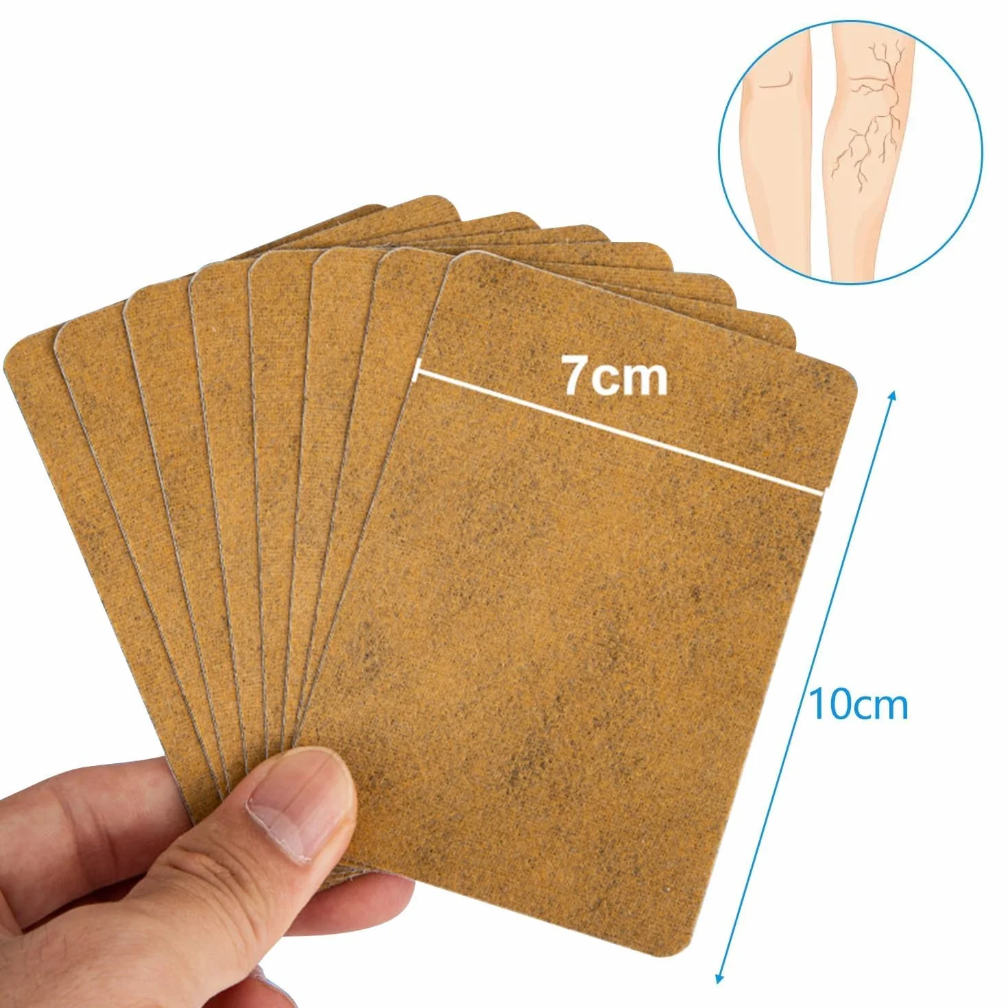 Parches para Piernas 8 Piezas