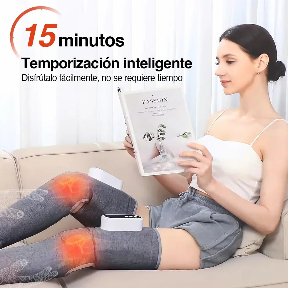 Presoterapia Masajeador de Piernas Drenaje Linfático Masaje de Patillas