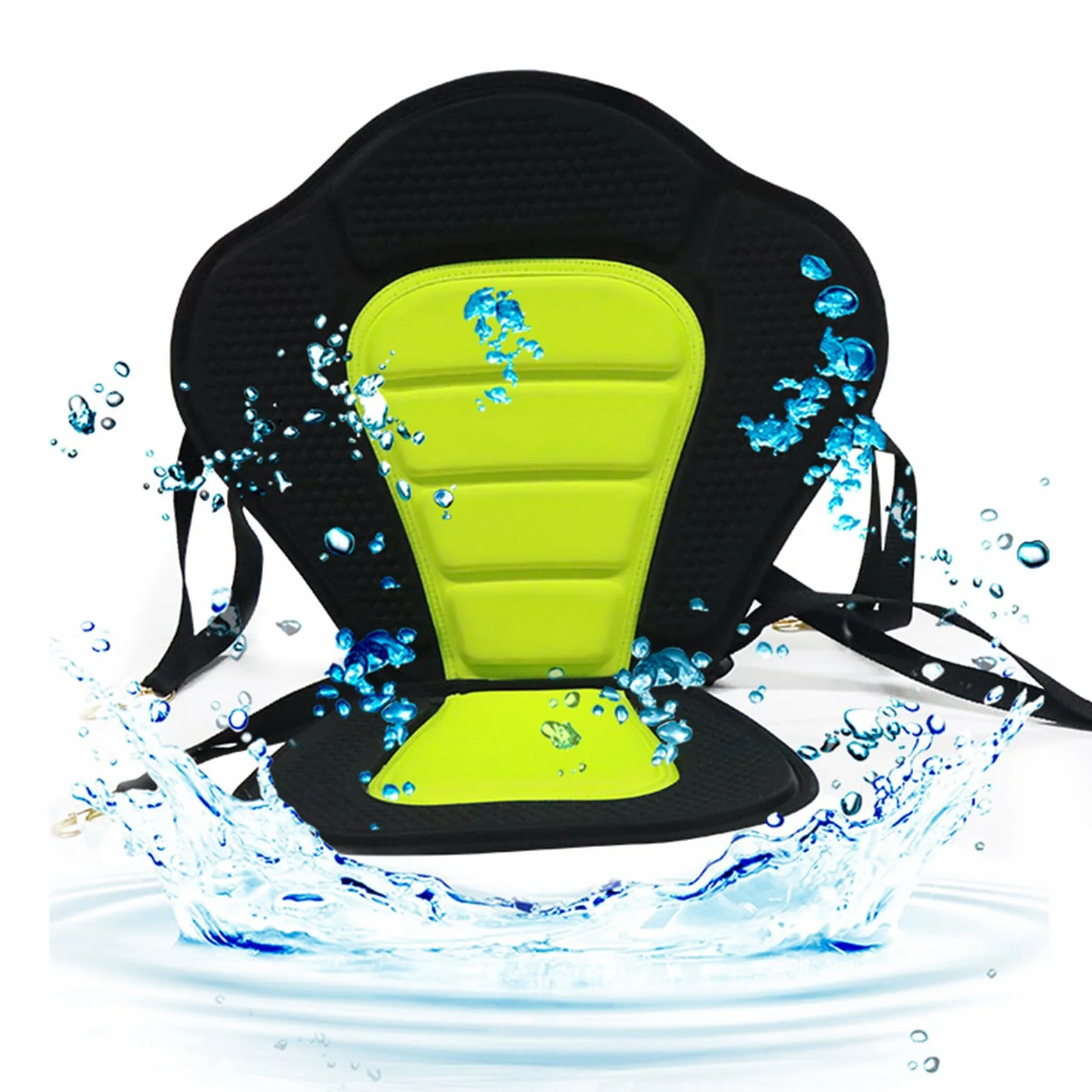 Asiento De Kayak, Asiento Kayak para Tabla Stand Up Paddle Surf, Asientos Cómodo con Correas Ajustables para Canoa, Barco De Pesca, Tabla De Remo, Kayaks Sentados En La Parte