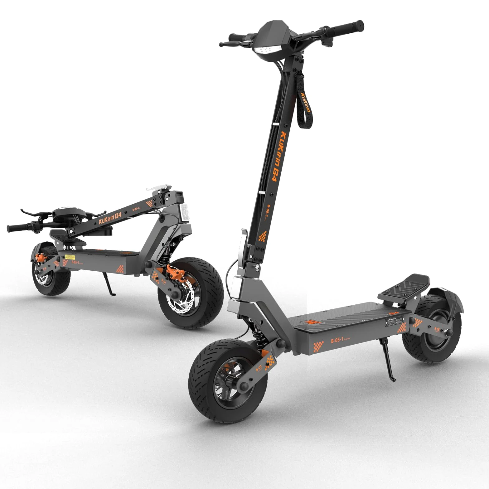KuKirin G4 Scooter Eléctrico Recreativo Offroad, Neumáticos de Aire 11 Pulgadas, Estructura Reforzada, Estable y Robusto