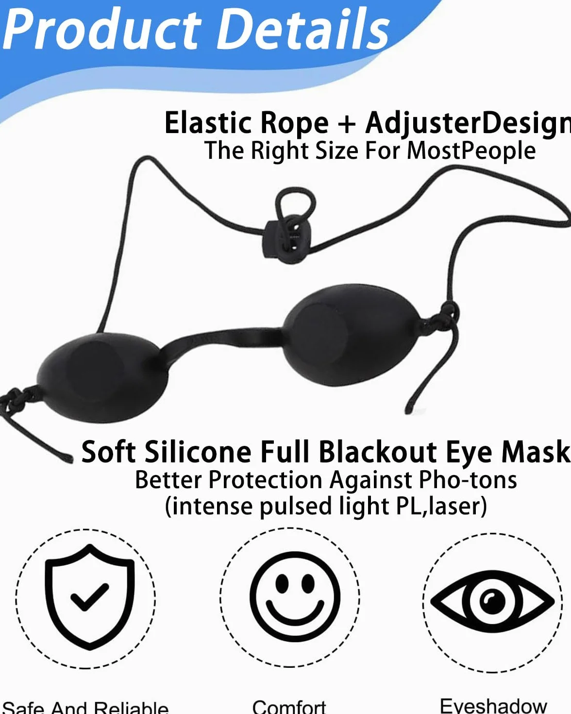 Gafas LPL de Bronceado de Seguridad Ajustables Protección Ocular UV Infrarrojos 2 Piezas