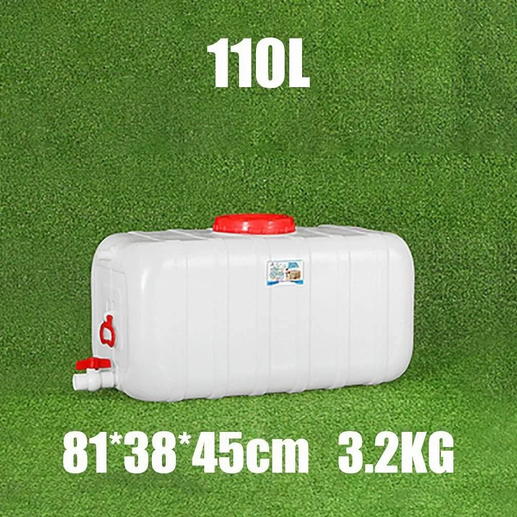 Tanque Almacenamiento Agua Rectangular Plástico Contenedor Almacenamiento Agua Purificada Grado Alimenticio Adecuado Exteriores