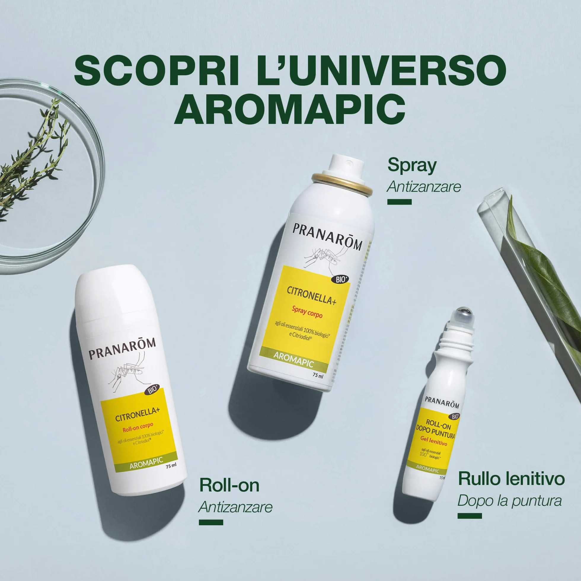 PRANAROM Aromapic Spray Corporal Antimosquitos Bio 75 ml