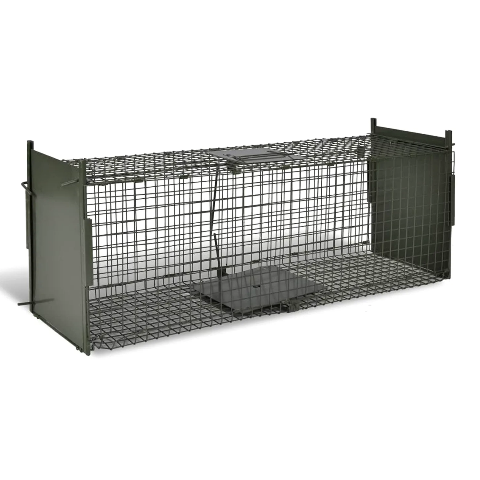 MOONAIRY Trampa para Animales Vivos 2 Puertas, Jaula Trampa para Gatos, Puesto De Caza, Puesto De Caza, Jaula Trampa