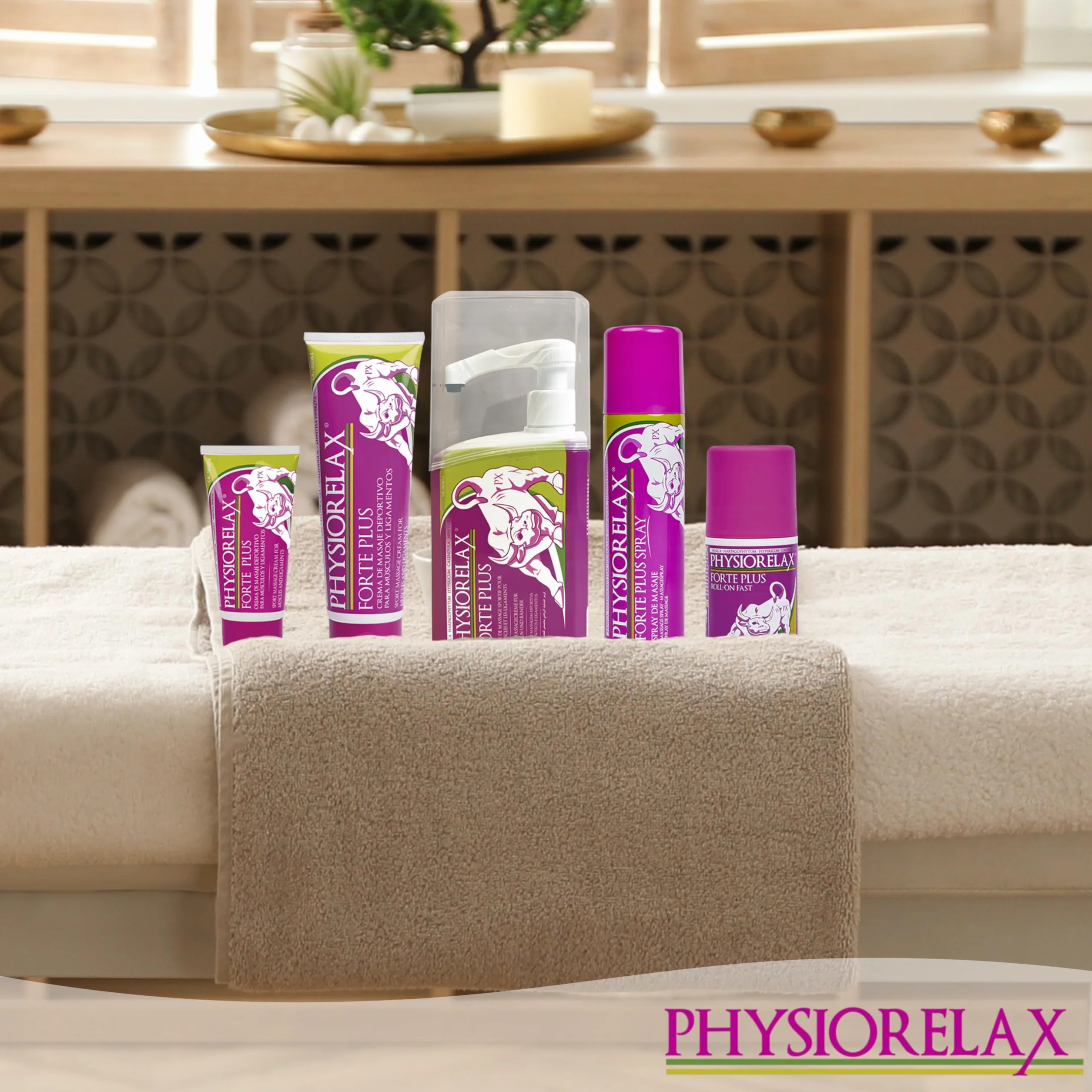 Physiorelax Forte Plus Crema de Masaje 75 ml con Árnica e Ingredientes Naturales