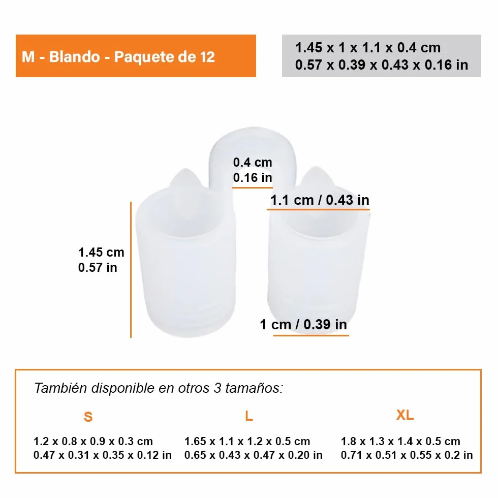 Dilatador nasal para aliviar la presión nasal Paquete de 12 Mediano Válvulas blandas Dispositivo reutilizable contra ronquidos
