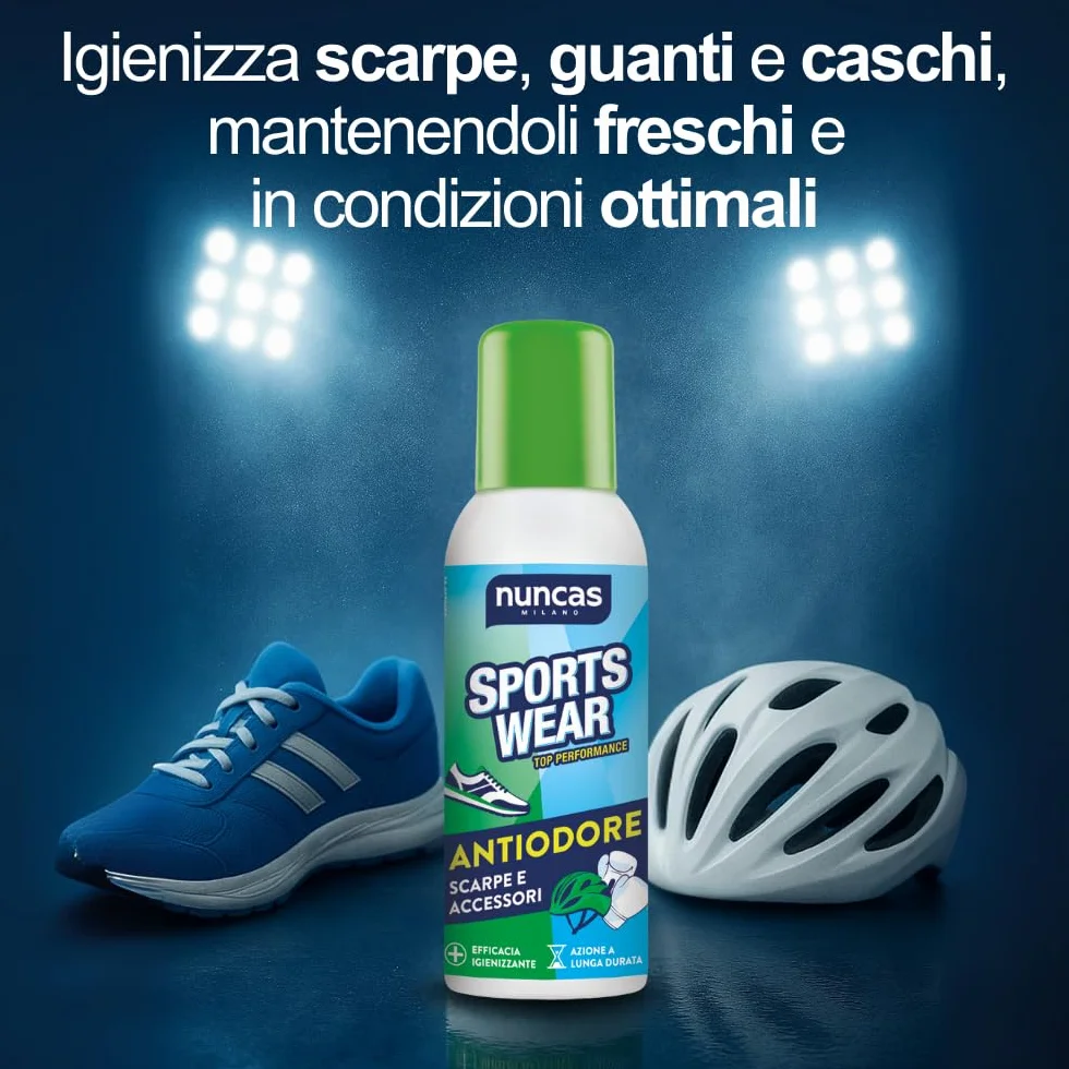 Nuncas Sportswear Spray Refrescante para Zapatos 150 ml