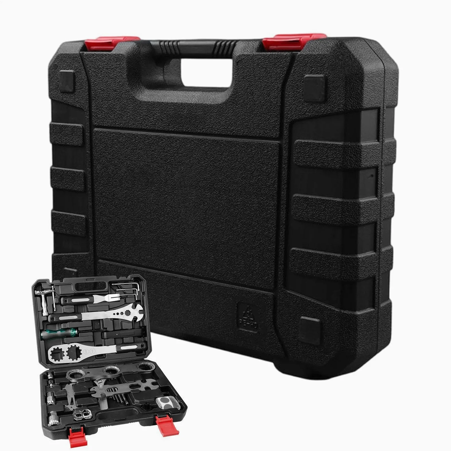 Kit Herramientas Bicicleta Destornillador De Alta Resistencia Con Estuche | Herramientas Bicicleta para cadena, freno, neumático, sillín, y para en casa, taller y garaje