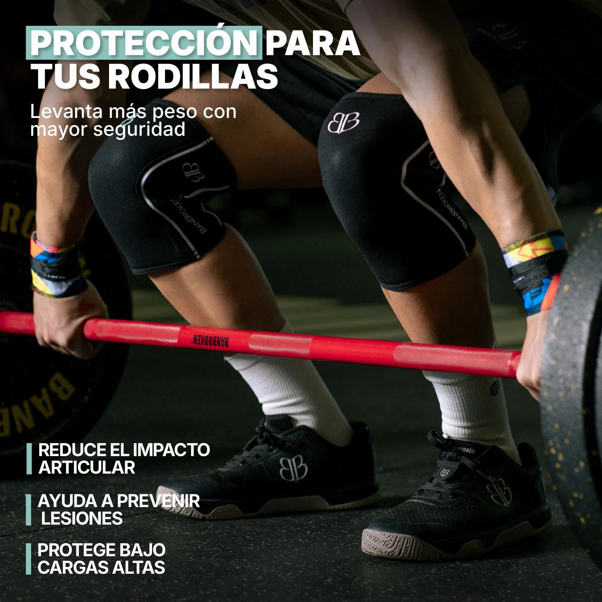 Rodilleras Crossfit Neopreno Antideslizante 5mm 2uds Soporte Menisco Ligamento