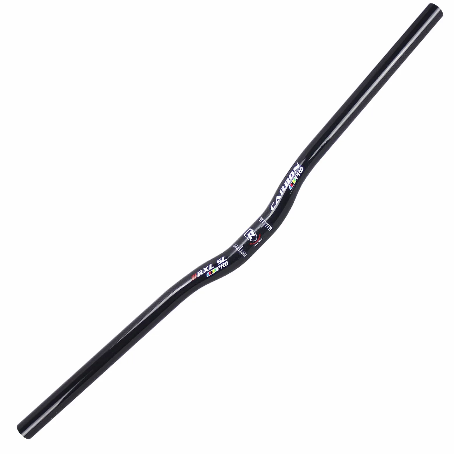 RXL SL 25.4 suspensión de bicicleta de montaña de carbono 3K brillante negro perchas mtb 680mm