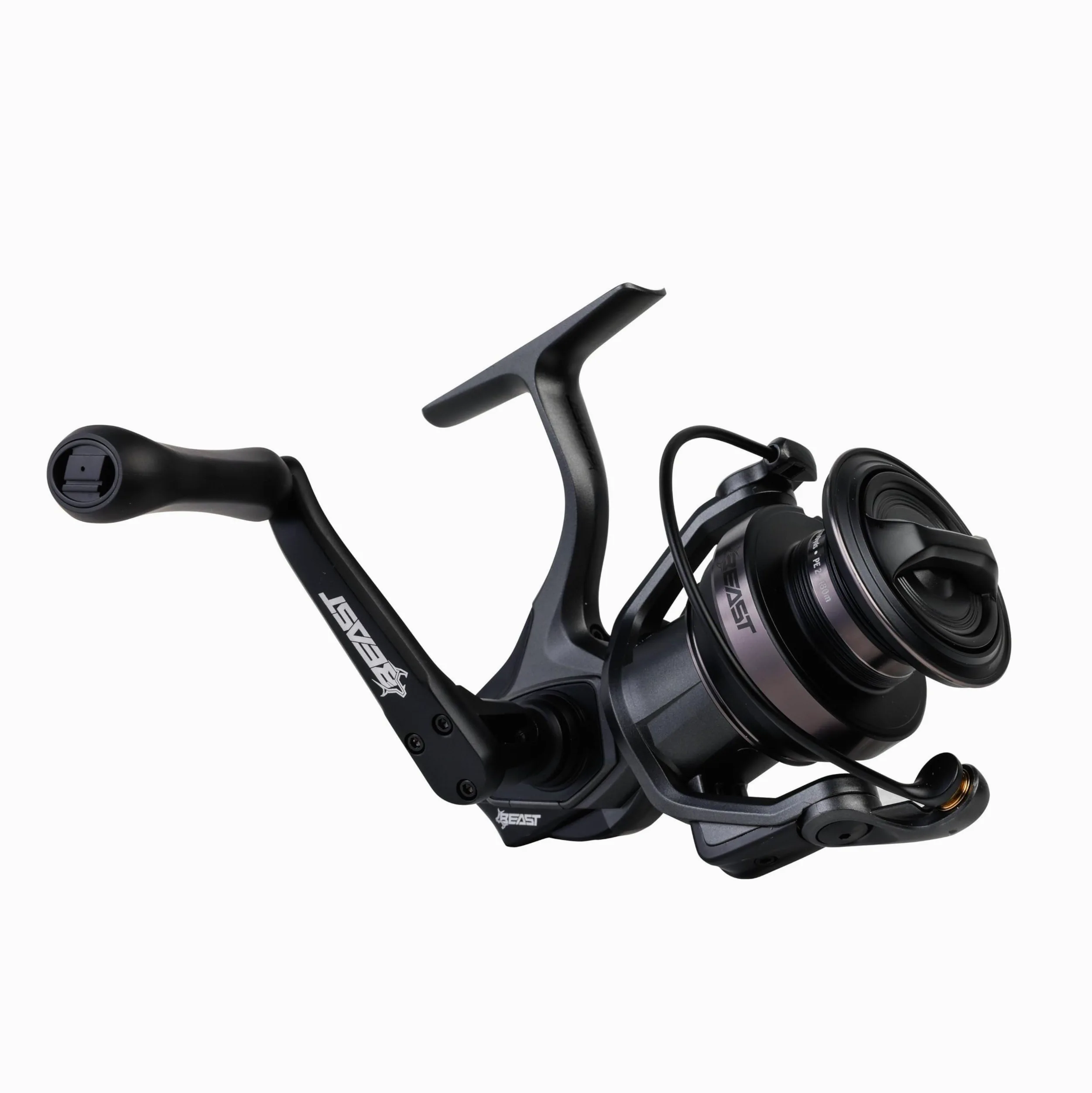 Abu Garcia Beast Spinning Carrete Giratorio | Carrete para Pesca de Depredadores en Agua Dulce y Salada | Señuelos Grandes, cranks y Pesca con señuelos | Estructura de aleación | Múltiples tamaños