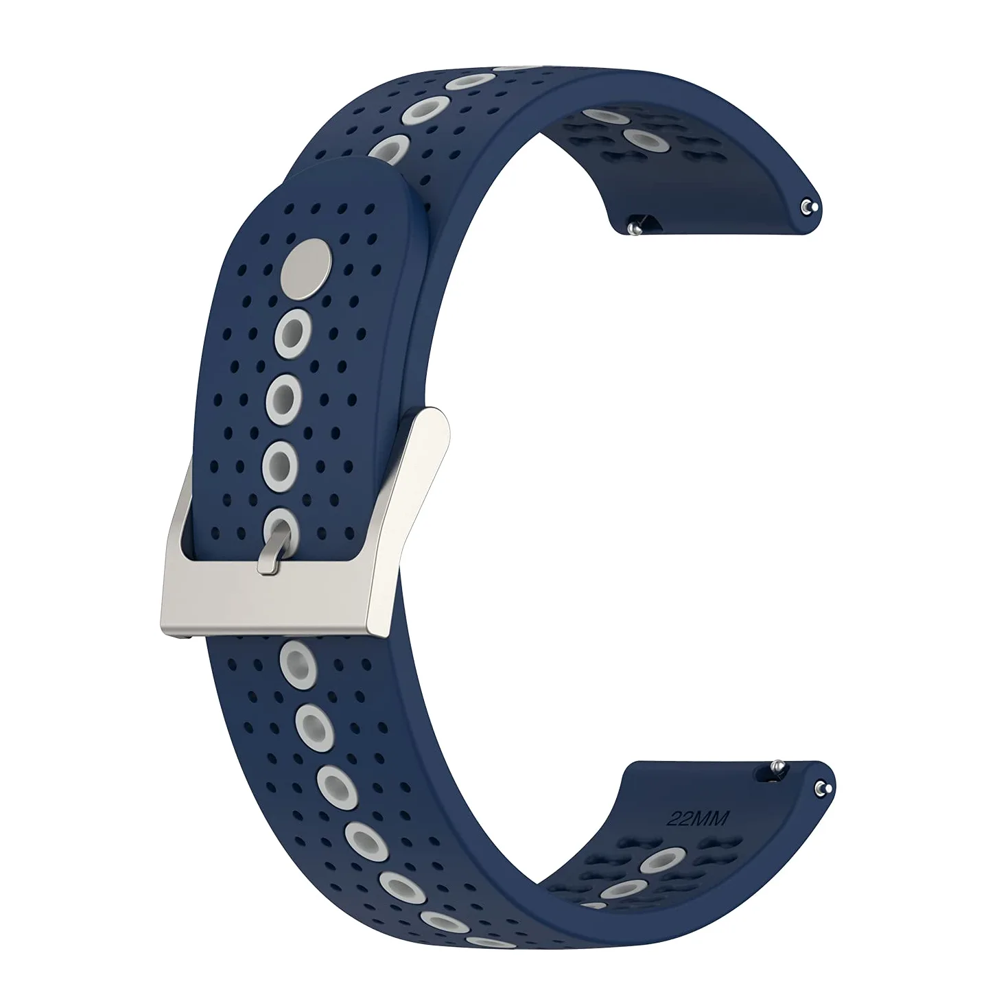 Bandas de silicona de 22 mm compatibles con Suunto 9 Peak, pulsera de repuesto para Suunto 9 Peak (paquete de 5)