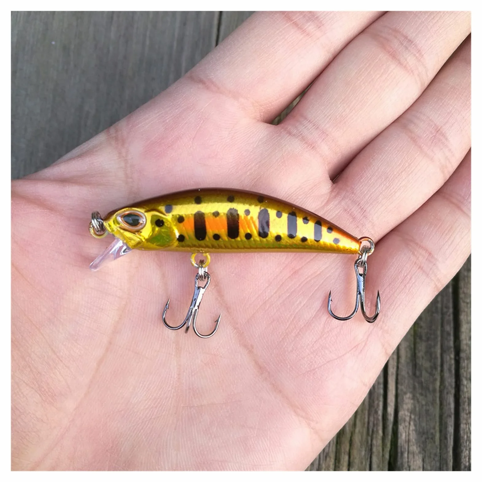XILILHC 10 Uds Cebo Artificial Que Se Hunde Señuelos De Pesca Wobblers | Aparejos de pesca con cebo de baño de río, cebo de carpa