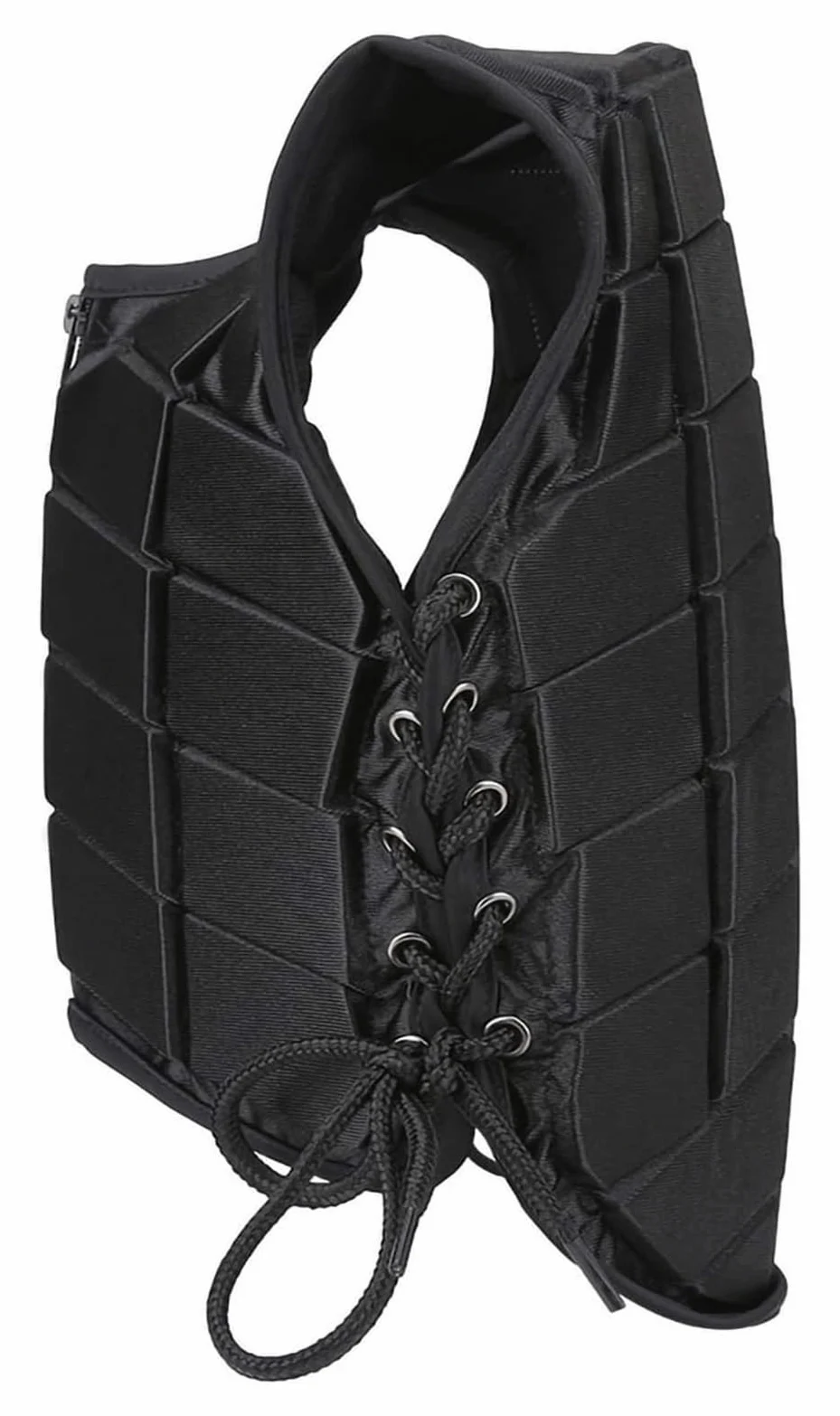 Ecuestres chaqueta protectora chaleco， Chaleco de seguridad acolchado y protector for entrenamiento de equitación, cómodo y adecuado for niños y niñas(CS)