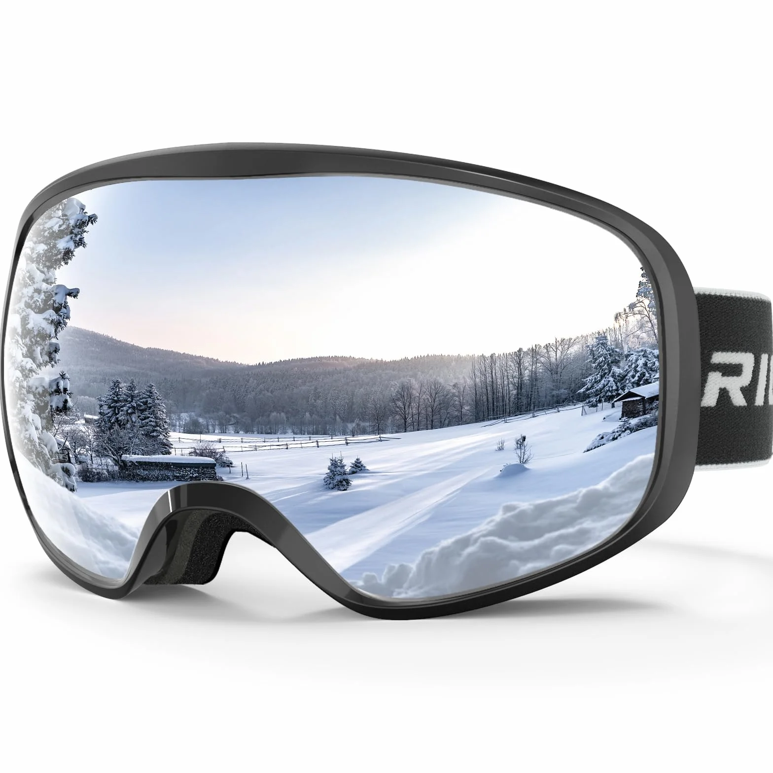 Gafas de Esquí Anti Niebla Protección UV OTG Compatible con Casco para Hombre Mujer Adultos