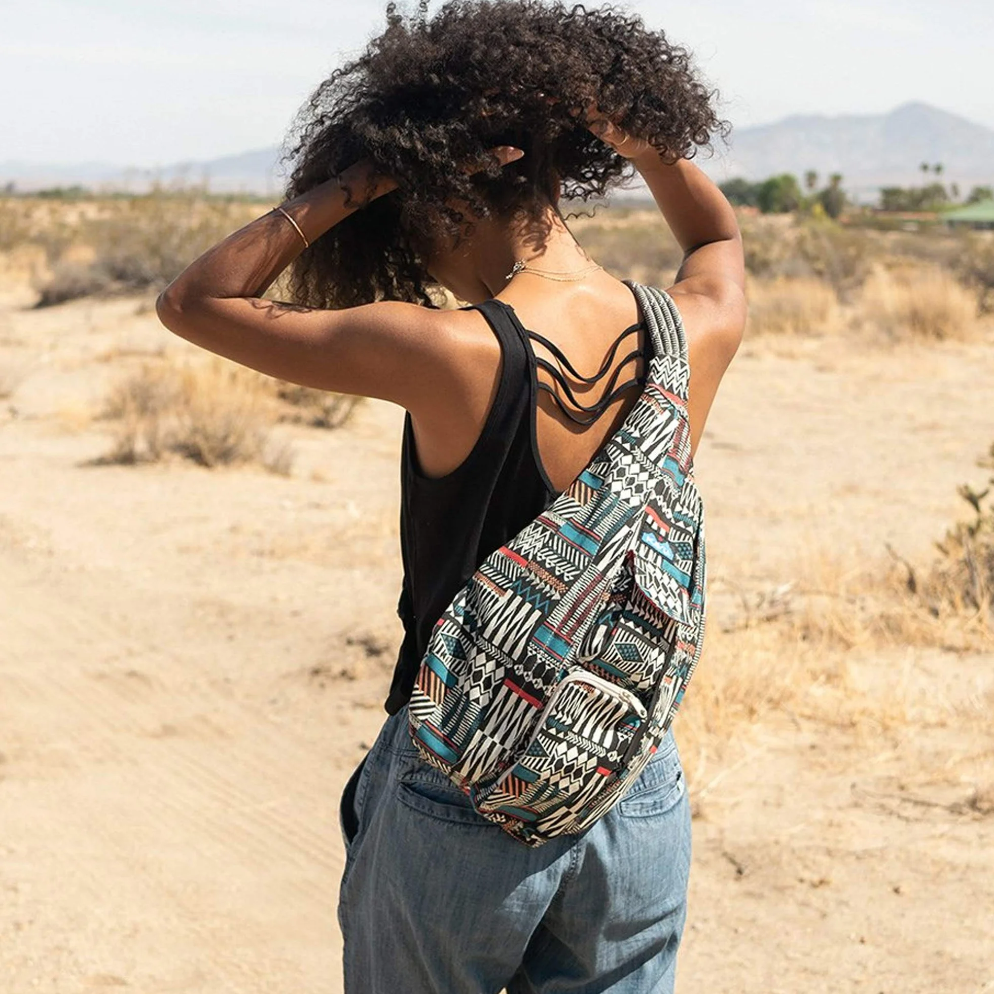 KAVU Bolsa de Cuerda para Mujer