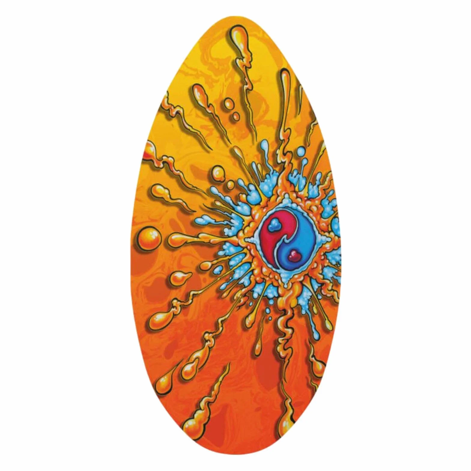 Skimboard, Tabla de Surf, Tobogán de Playa, Tabla de Surf Antideslizante de, Skimboard de para Todos Los Adolescentes Que Practican Skimboarding Y, Vistoso