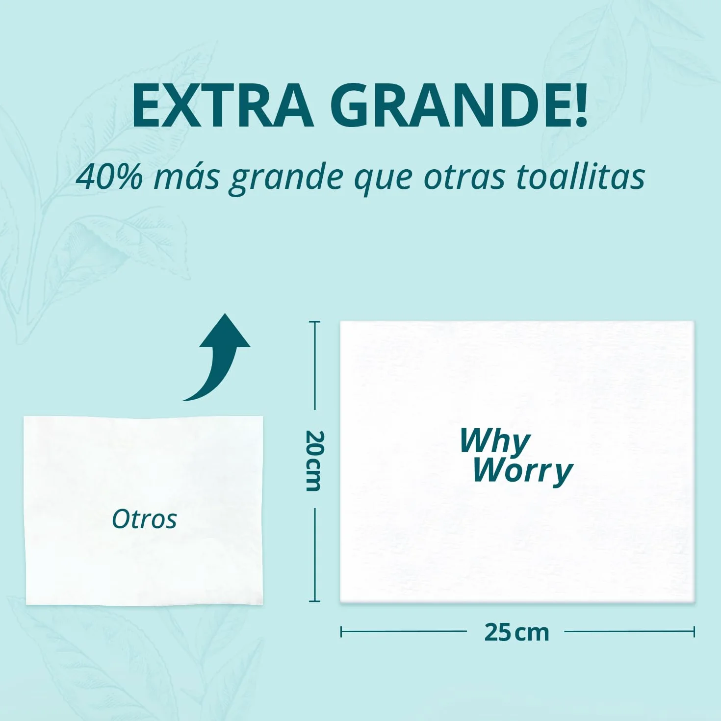 Papel Higiénico Húmedo Desechable XL 20x25 cm 144 Unidades Biodegradable Sin Plástico
