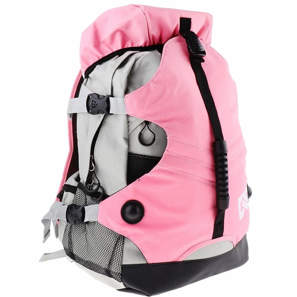 SM SunniMix Mochila De Patines De Hielo/En Línea/con Ruedas - Bolsas De Patinaje Grandes para Llevar Patines De Hielo, Patines De Ruedas, Artículos Deportivos