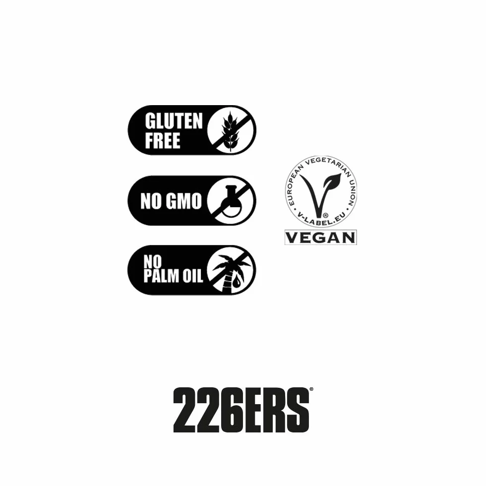 226ERS Race Day Bars Barrita Energética Veganas Sin Gluten Plátano y Jengibre 40g