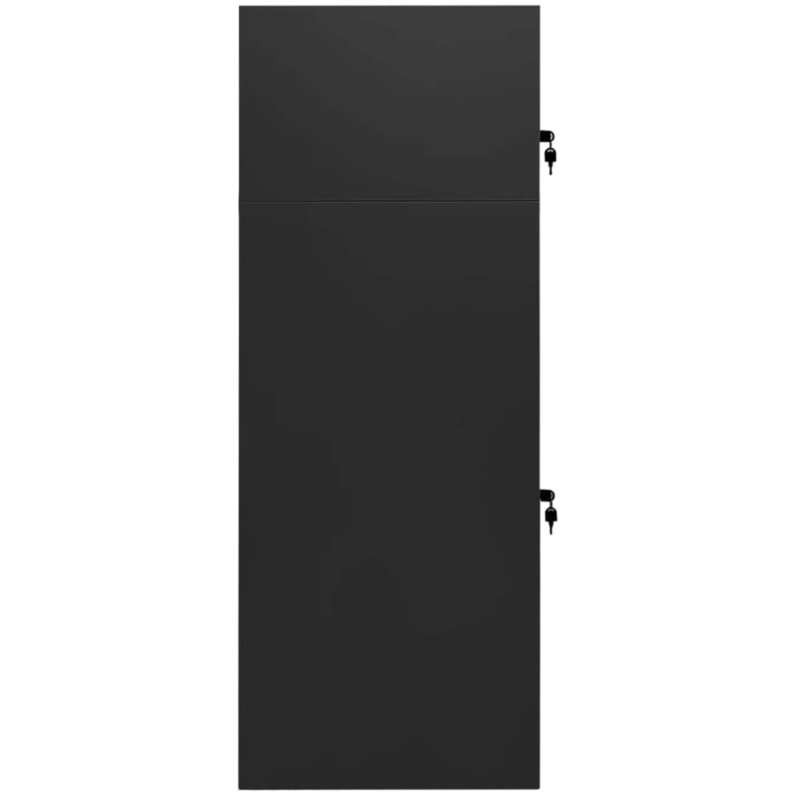 Armario para Monturas con 2 Puertas y Monturero Regulable en Altura - Gris Antracita