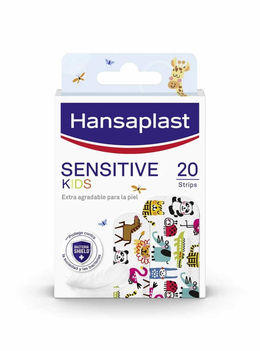 Hansaplast Sensitive Kids Apósitos para heridas, 20 uds.