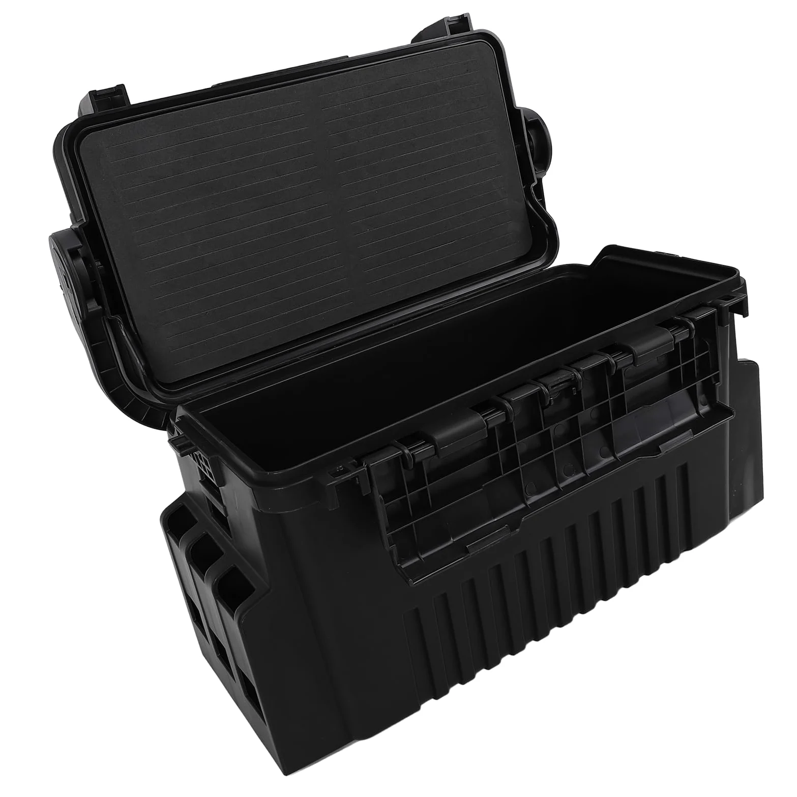 Caja de Aparejos de Pesca, Organizador de Almacenamiento con Divisores Extraíbles y Particiones Ajustables, Diseño de Múltiples Capas para Pesca en Mar y Roca